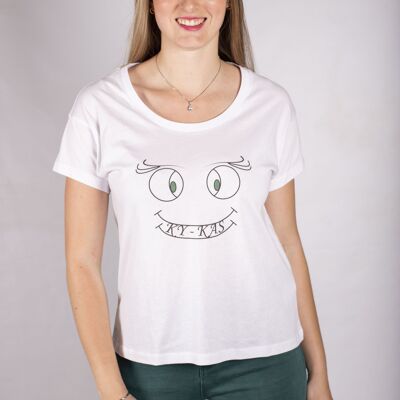 Tee shirt coton bio femme clin d'oeil ky-kas