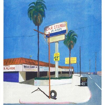 Nao Tatsumi Poster - Los Angeles, California