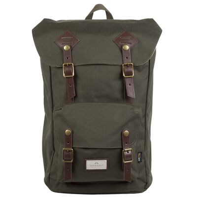 AMERICAN VINTAGE - Large 15 inch laptop backpack, student bag, weekend bag