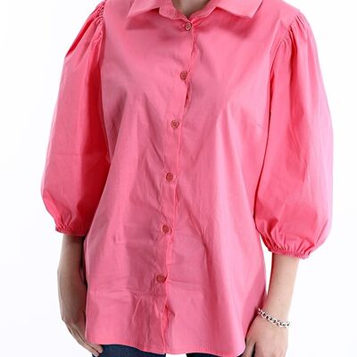 Camisa de algodón, para mujer, Made in Italy, art. K5356