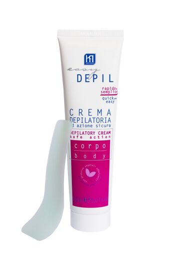 CREME DEPILATOIRE CORPS, JAMBES et BRAS Utilisation simple et rapide - Action sûre - Aux protéines végétales adoucissantes 1