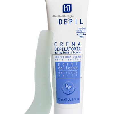 DEPILATORY CREAM DELICATE PARTS, ARMPITS, BIKINI AREA Quick and simple to use - Safe action - With softening vegetable proteins