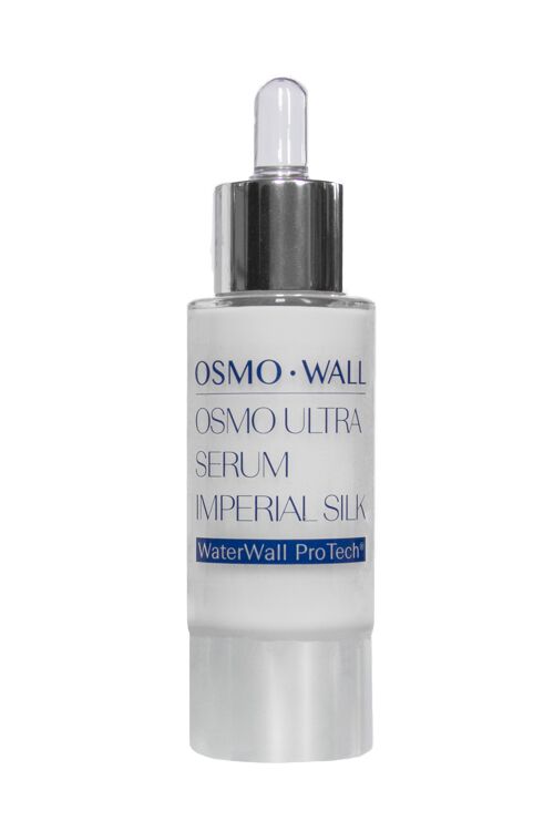 Osmowall - Osmo Ultra Serum Imperial Silk, Siero Viso e Décolleté Ultraconcentrato. Idratante, previene e contrasta le rughe, perfeziona l'incarnato. Unisex - 30 ml