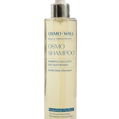 Osmowall - Osmo Shampoo, Shampoo Delicato per Uso Quotidiano con Gel di Aloe Vera Concentrato da agricoltura biologica. Unisex - 250 ml