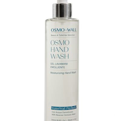 Osmowall - Osmo Hand Wash, Gel Lavant Emollient Mains Au Gel Concentré d'Aloe Vera issu de l'agriculture biologique, Mixte - 250 ml