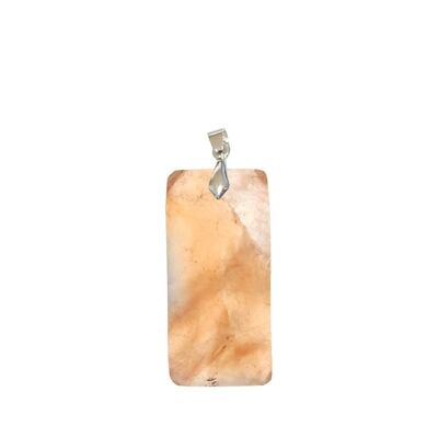 Pendentifs Véritable Citrine Naturelle EXTRA Rectangle Fin