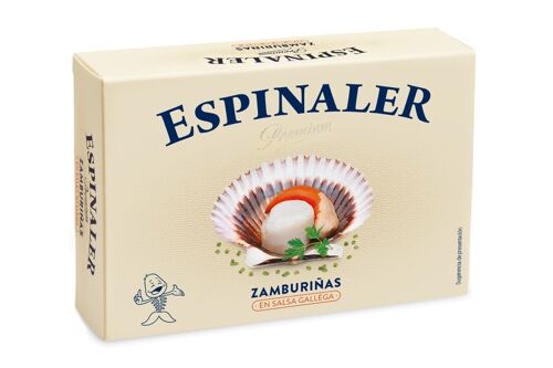 Zamburiña en Salsa Gallega ESPINALER PREMIUM RR-125