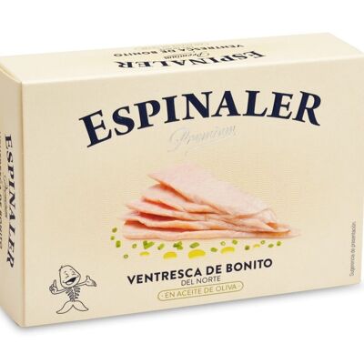 Ventresca de Bonito en Aceite de Oliva ESPINALER PREMIUM OL-120