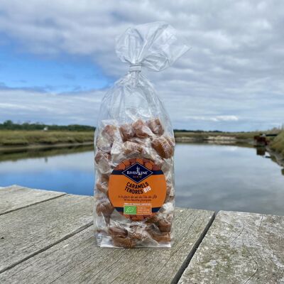 Organic soft caramels 400 g