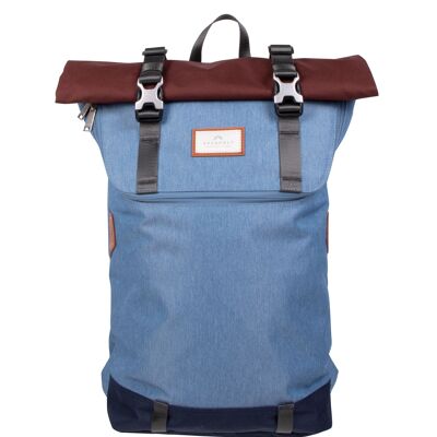 CHRISTOPHER EARTH TONE SERIE – Großer Rucksack im Messenger-Stil für 15-Zoll-Laptops