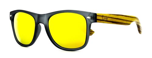 Sunglasses 123 way - grey - yellow