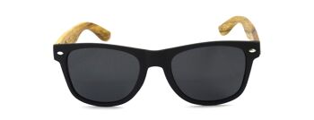 LUNETTES DE SOLEIL 041 WAY - NOIR - NOIR 3