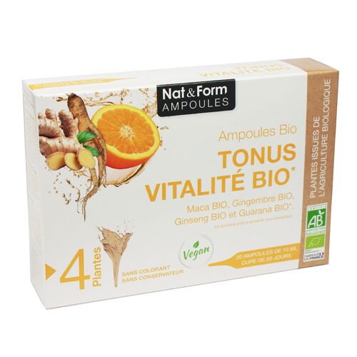 Tonus Vitalité bio - 20 ampoules