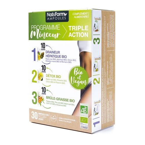 Programme Minceur bio - 30 ampoules