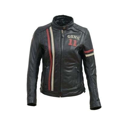 STAR CE biker leather jacket