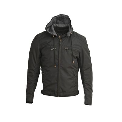 Jacket with hood in cordura TORAN CE