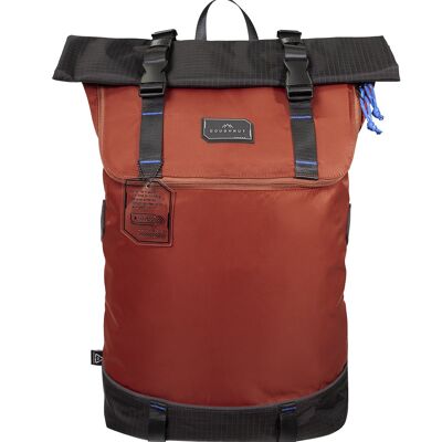 CHRISTOPHER GAMESCAPE SERIE – Großer Rucksack im Messenger-Bag-Stil für 15-Zoll-Computer aus recycelten Materialien