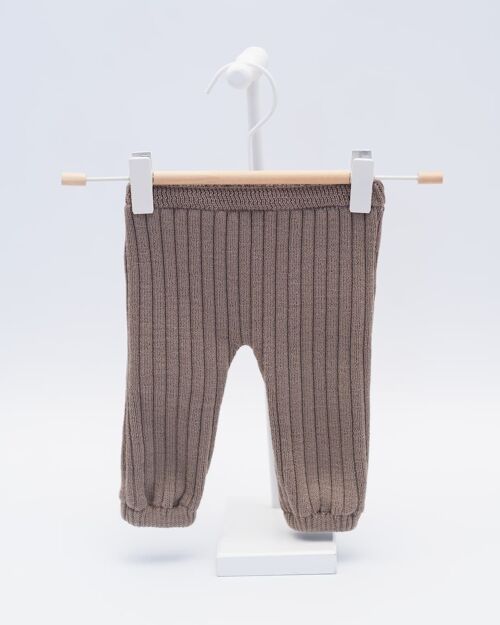 Pantalon en laine mélangée