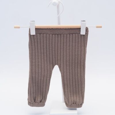 Pantalon en laine mélangée