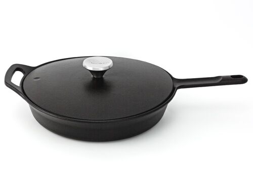 Vermicular Frying Pan 26cm Oak Cast Iron Enamel FP26-OK from Japan New