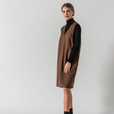 Dress Franca made of 100% wool