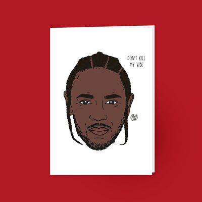 Kendrick Lamar - Postkarte