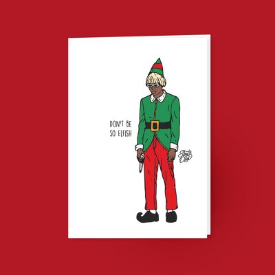 Tyler, der Schöpfer - Weihnachtspostkarte