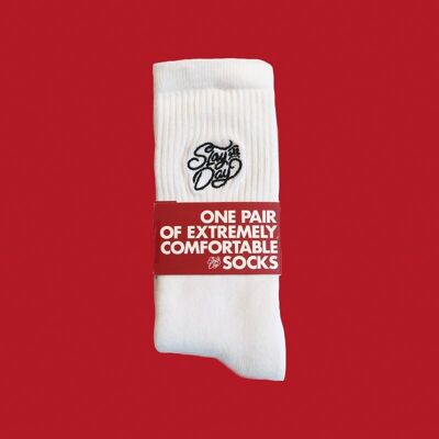 Slay All Day Logo-Socken