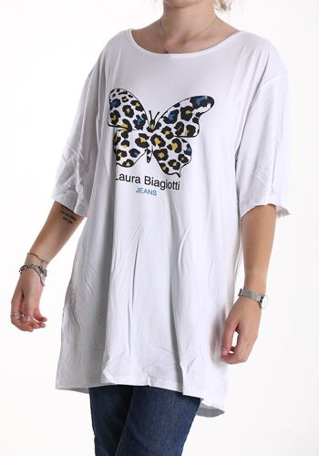 T-shirt Viscosa, marque Laura Biagiotti, pour femme, Made in China, art. JLB206-1.290 7