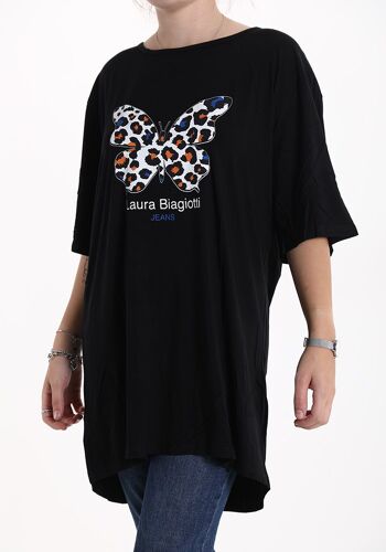 T-shirt Viscosa, marque Laura Biagiotti, pour femme, Made in China, art. JLB206-1.290 8