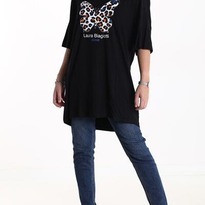 T-shirt Viscosa, marque Laura Biagiotti, pour femme, Made in China, art. JLB206-1.290