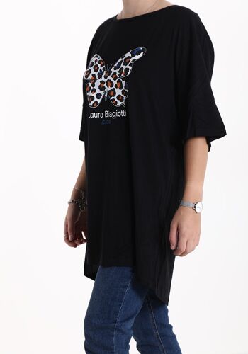 T-shirt Viscosa, marque Laura Biagiotti, pour femme, Made in China, art. JLB206-1.290 4