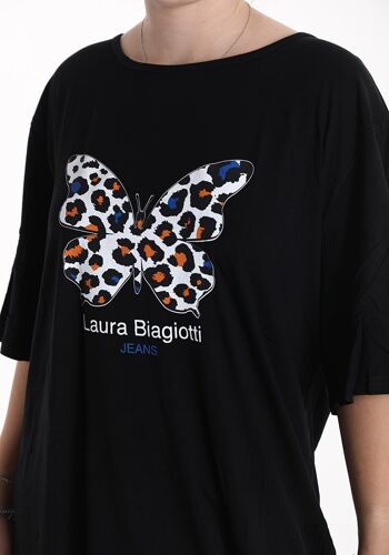 T-shirt Viscosa, marque Laura Biagiotti, pour femme, Made in China, art. JLB206-1.290 5