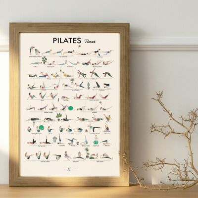 Poster Pilates A3