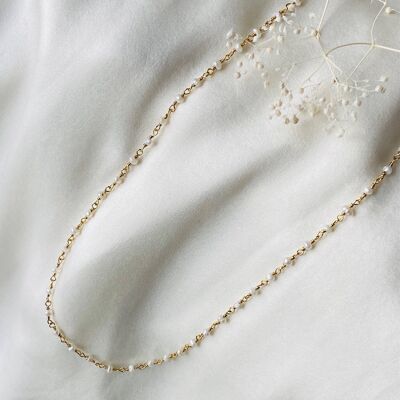 COLLANA JAIPUR, catena di pietre del rosario (CCHIND1)