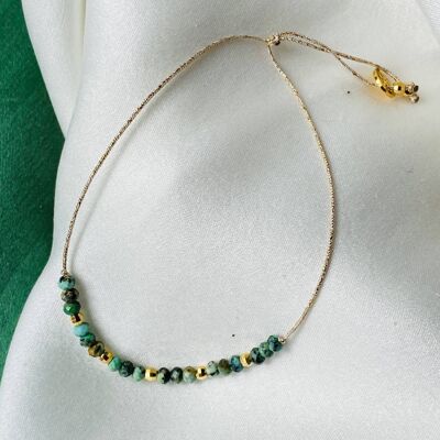 JULIETTE BRACELET, mini turquoise stones (BJA14)