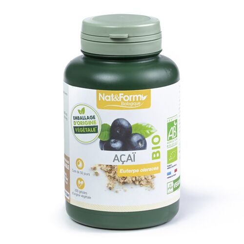 Açaï bio - 200 gélules