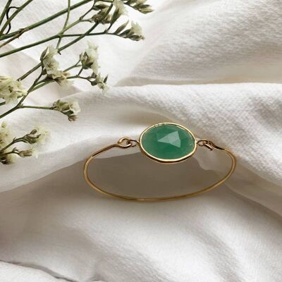 ANAHITA RING, gold-plated set stones (JHO1)