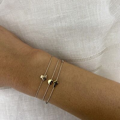 MINI ME BRACELET, mini medal (BAT1)