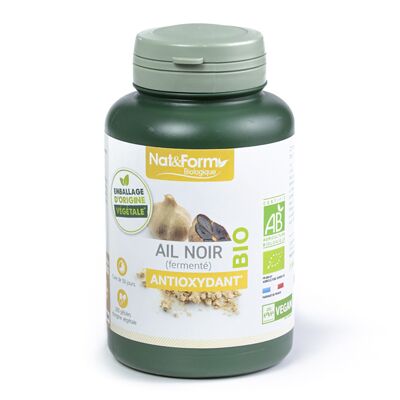 Organic black garlic (fermented) - 200 capsules