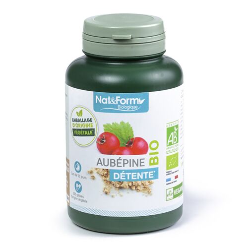 Aubépine bio - 200 gélules