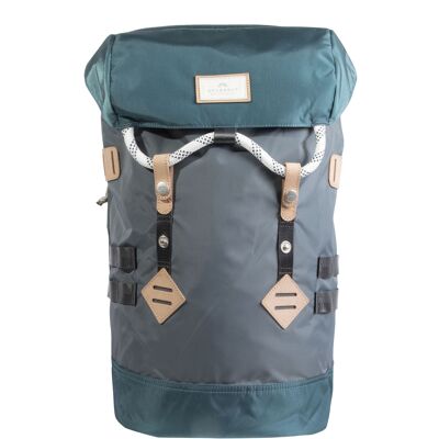 COLORADO JUNGLE SERIES - large outdoor style backpack for 15 inch computer made from recycled materials from ocean waste