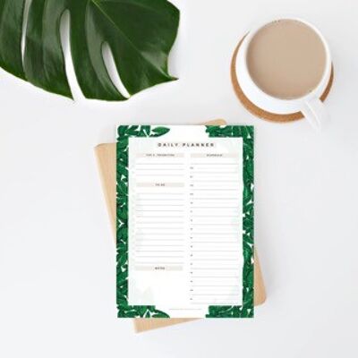 Daily Planner, Daily Planner Syngonium, Timetable, Writing Pad, Notepad