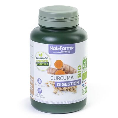 Curcuma biologica - 200 capsule
