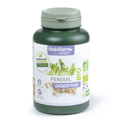 Organic fennel - 200 capsules