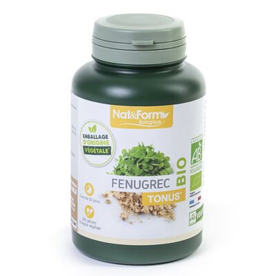 Organic fenugreek - 200 capsules