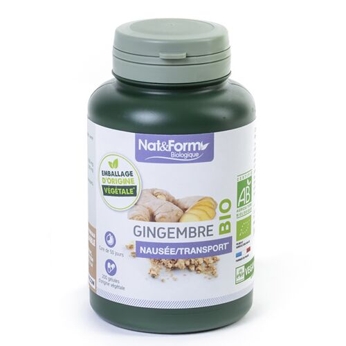 Gingembre bio - 200 gélules