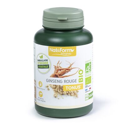 Ginseng rosso biologico - 200 capsule