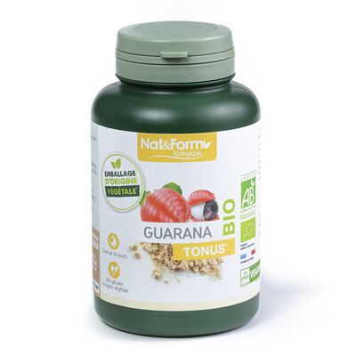 Organic guarana - 200 capsules
