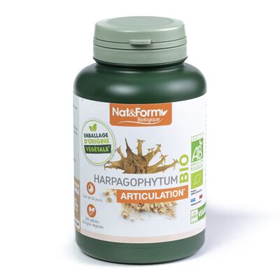 Harpagophytum orgánico - 200 cápsulas